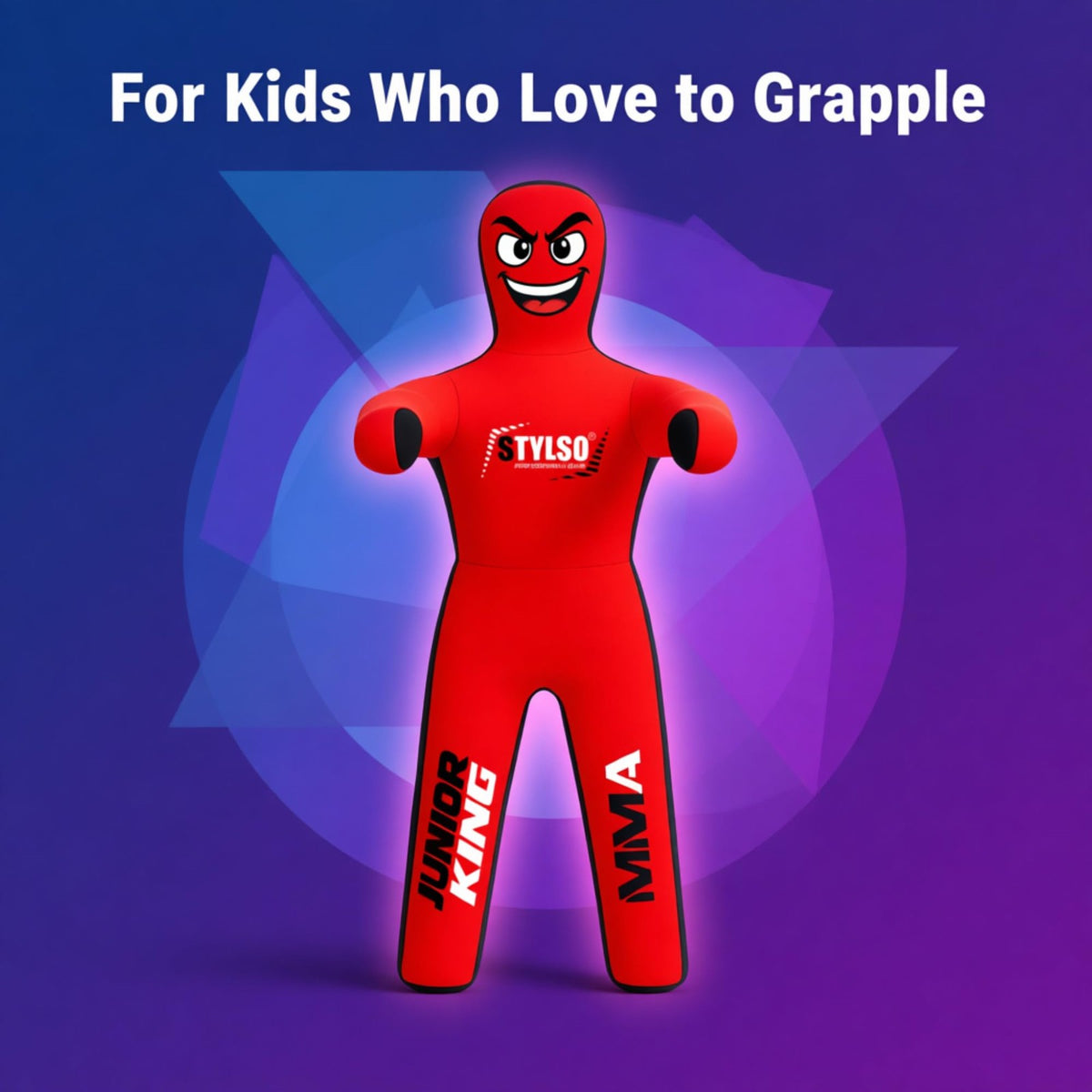 Kids Wrestling Dummy 3ft Unfilled Grappling Dummy for Martial Arts Training