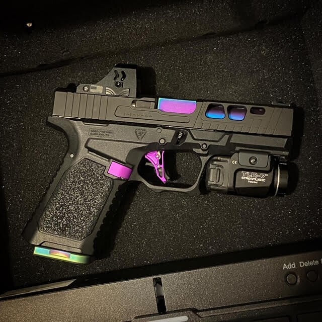 Blue Dot for Pistols - Compatible with RMR & Holosun 407C