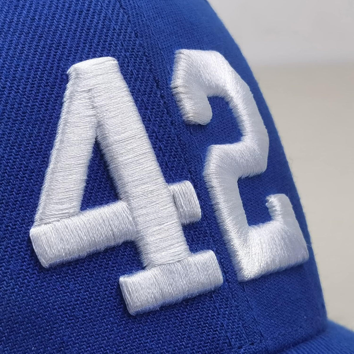 Baseball Cap 50th Robinson Day Patch Unisex Outdoor Sport Hat Blue