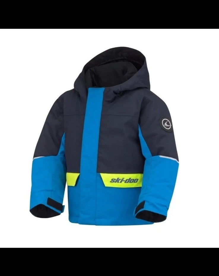 Kids Ski Jacket Windproof Waterproof Size 6 Indigo Blue Winter Outerwear