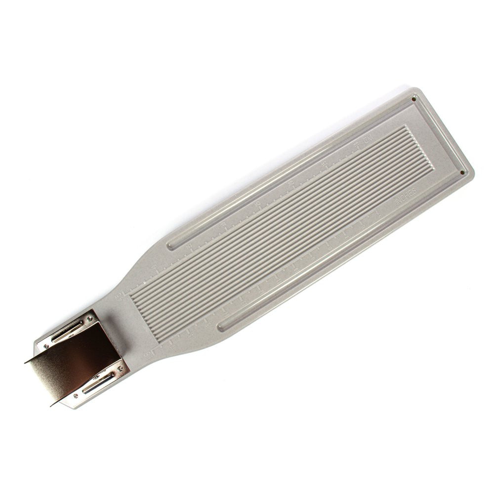 Rust-Resistant Fish Fillet Board with Stainless Steel Clip & Built-in Ruler