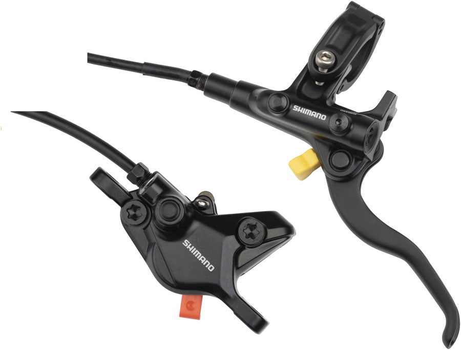 Shimano Deore M4100 Hydraulic Disc Brake Set with MT420 4-Piston Caliper - Left Lever, 1000mm Hose