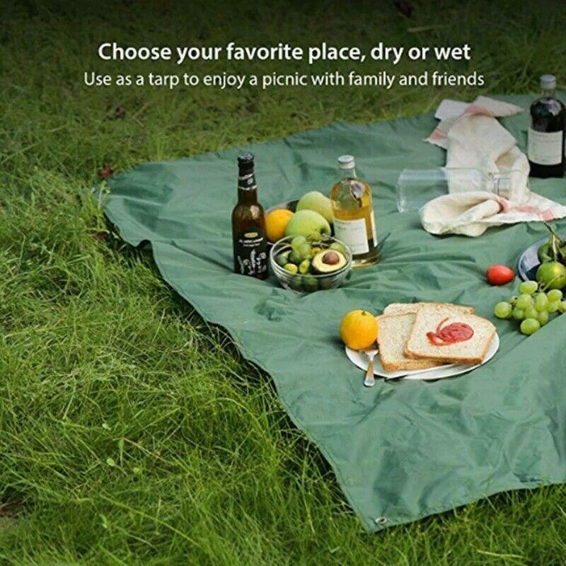 Waterproof Military Poncho for Camping and Hiking, US Army Style