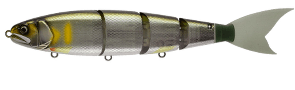 Floating Swimbait - Madness Japan Balam 300 with Multi-Jointed Body & Silicon Tail