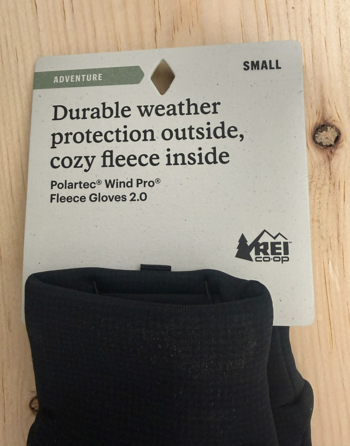 Unisex Windproof Fleece Gloves with Touch Screen Compatibility - Small