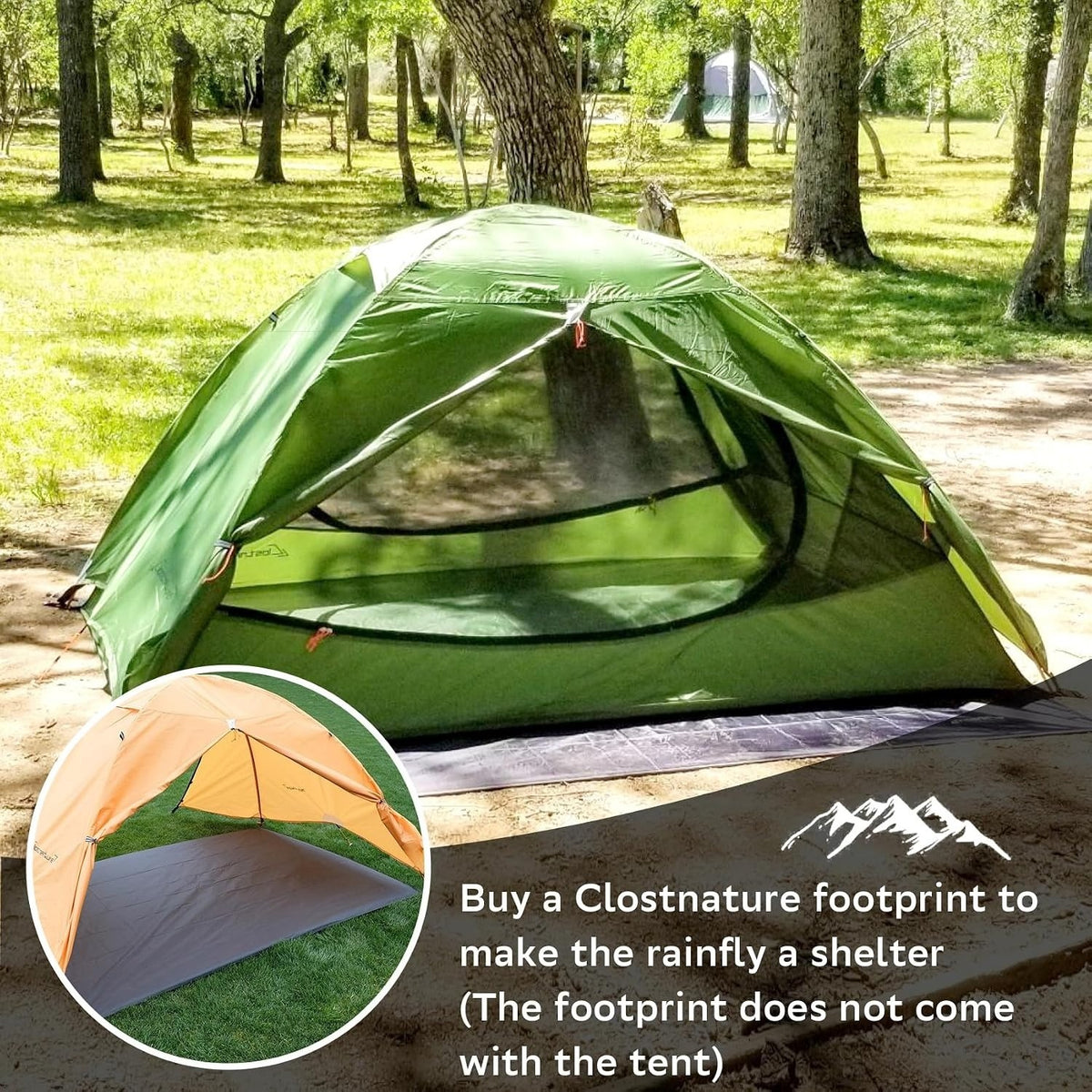 Lightweight Camping Tent for 1-6 Persons - Backpacking & Outdoor Gear