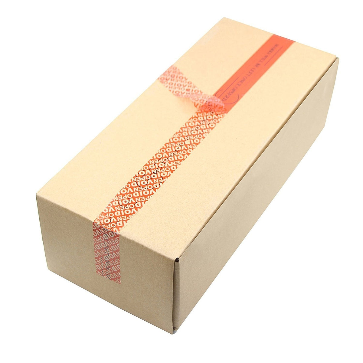 Tamper Proof Security Tape 1in x 55yd - Void Transfer Seal Label, Red