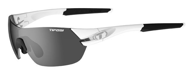 Unisex Sports Sunglasses with Interchangeable Lenses - Matte White