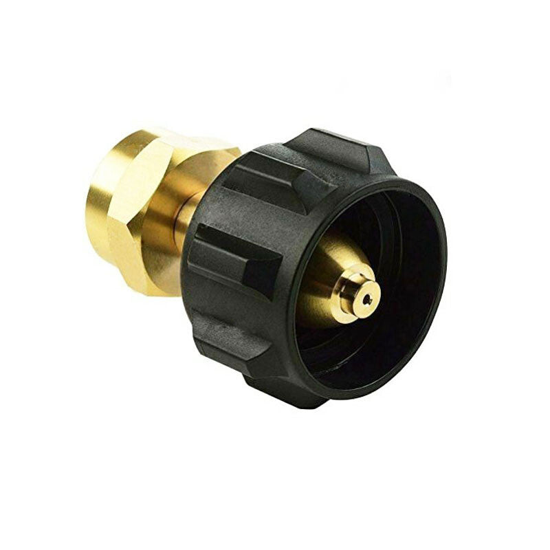 Propane Refill Adapter with QCC1 Regulator for 1LB Cylinders