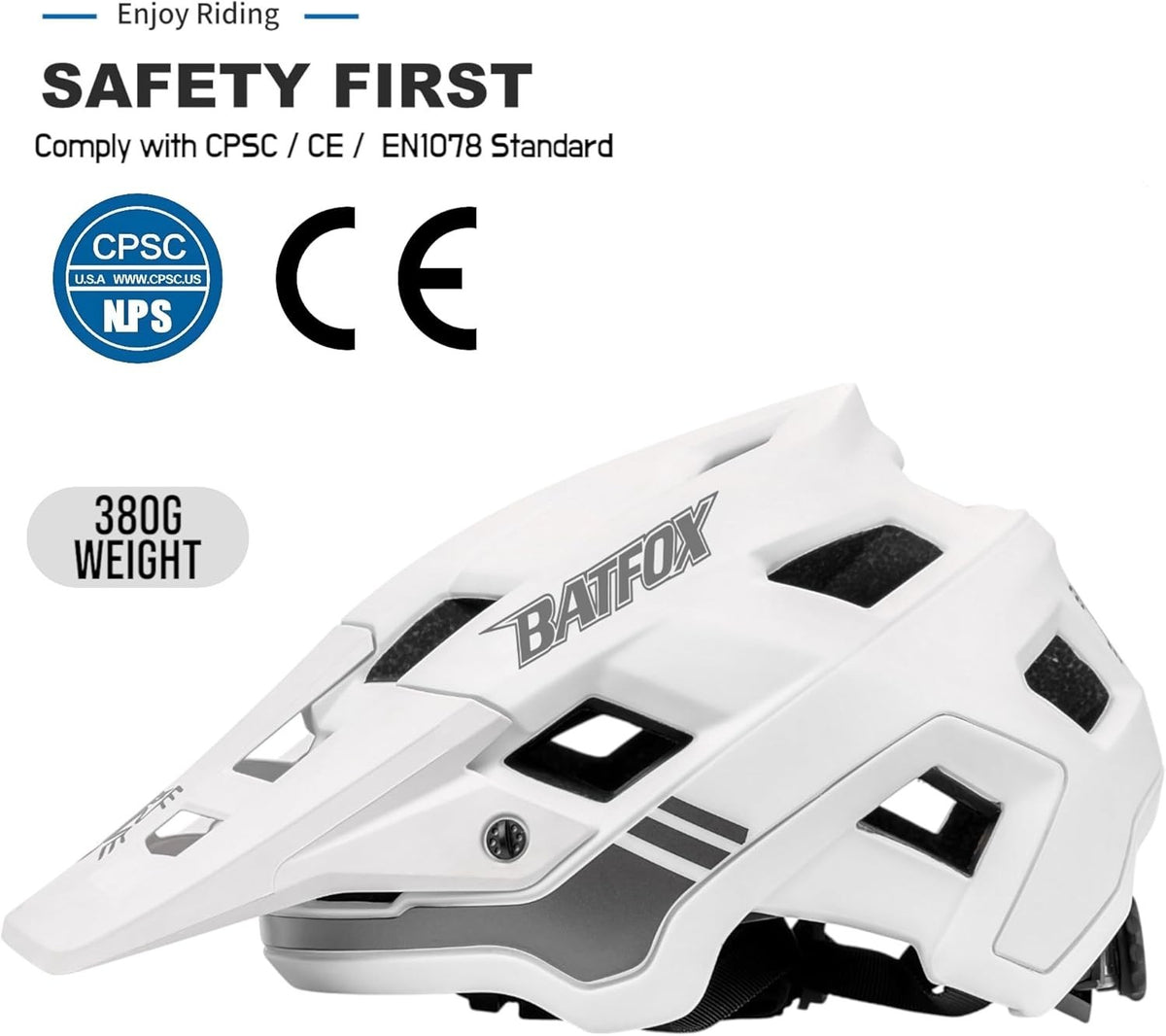 XL Mountain Bike Helmet for Men & Women - Safe Cycling Gear 60-62cm