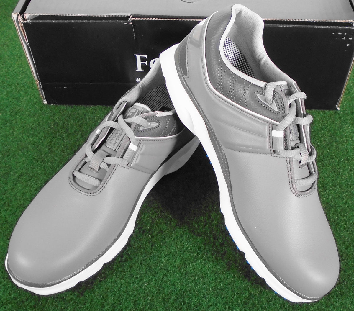 Women's Spikeless Golf Shoes Waterproof Lightweight Support - Grey Reef Blue