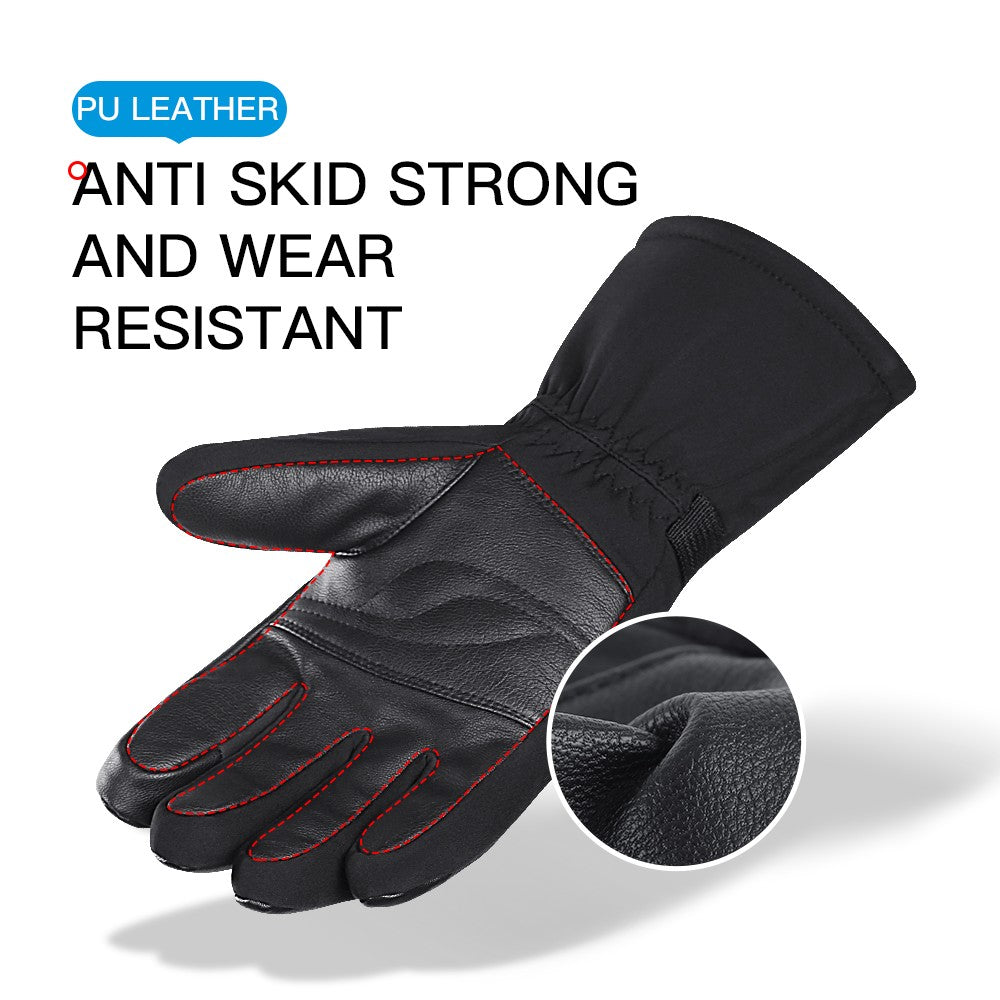 Waterproof Winter Work Gloves with Touchscreen Compatibility - Insulated Skiing & Snowboarding Gloves