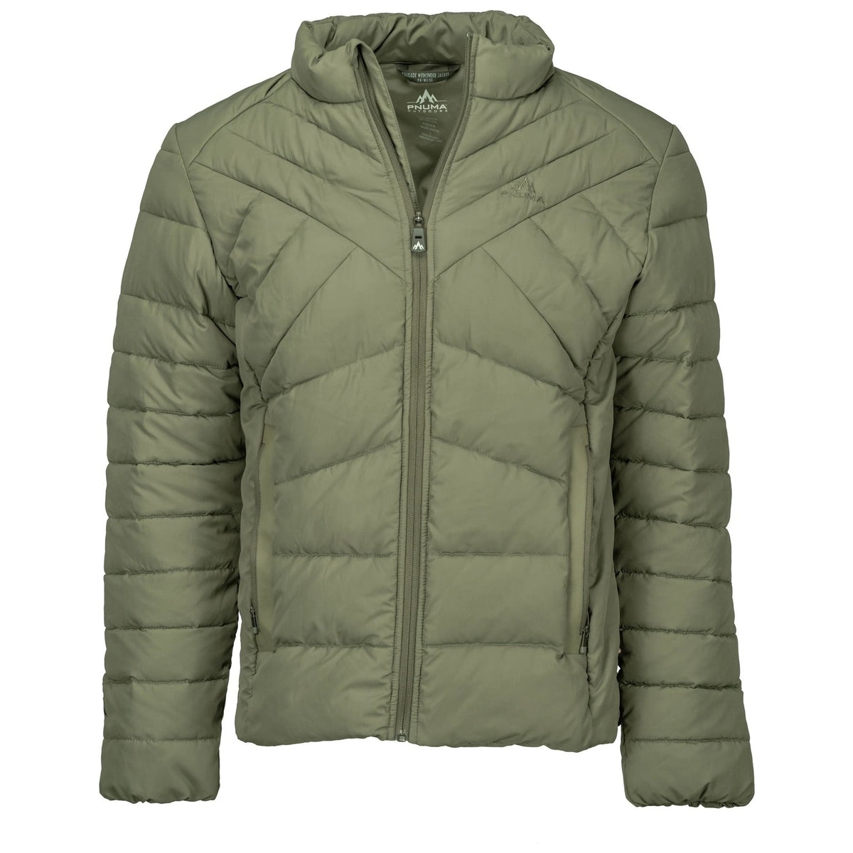 Pnuma Outdoors Palisade Weekender Jacket Water-Resistant Savage Green