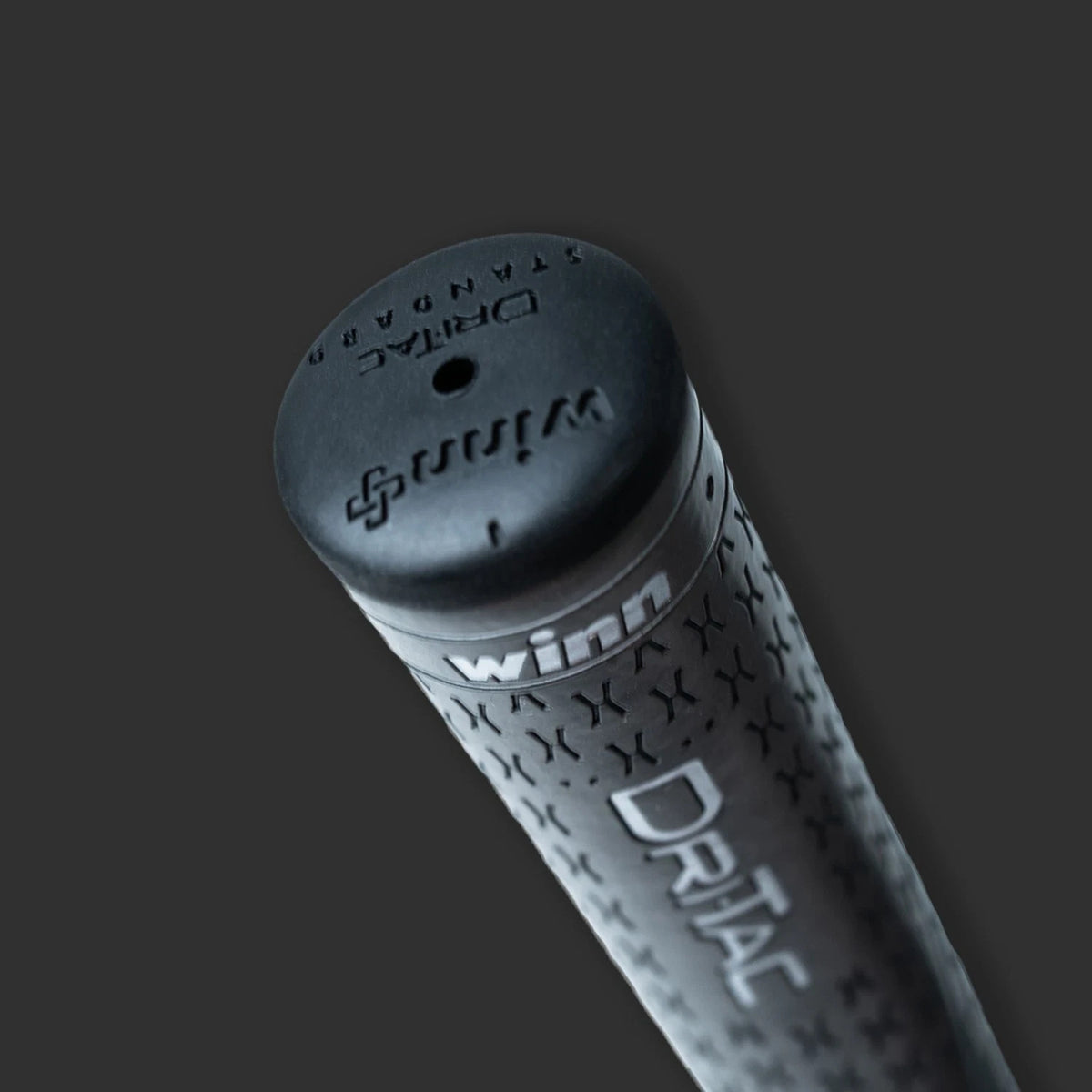 Golf Grip Winn Dri-Tac Grey Blue Standard 0.600 Core 48g