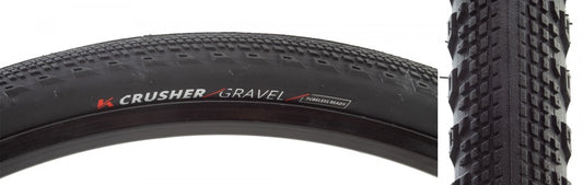 Gravel Bike Tire 650B x 45 Tubeless Ready, Black, GCT Casing