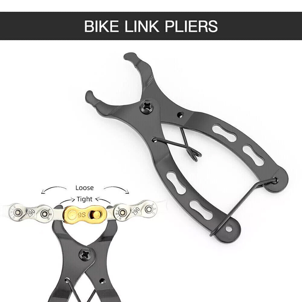 Bike Repair Tool Kit 9 Pieces with Chain Cutter, Crank & Freewheel Remover