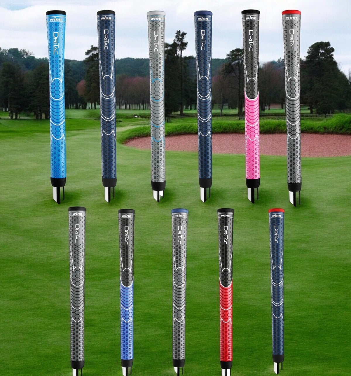 Golf Club Grip Bundle Set - Choose Color, Size & Quantity
