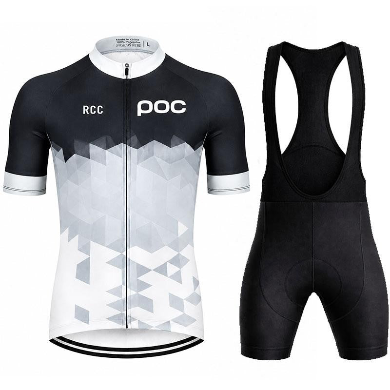 Men's Breathable Cycling Jersey Set for MTB and Summer Bike Riding
