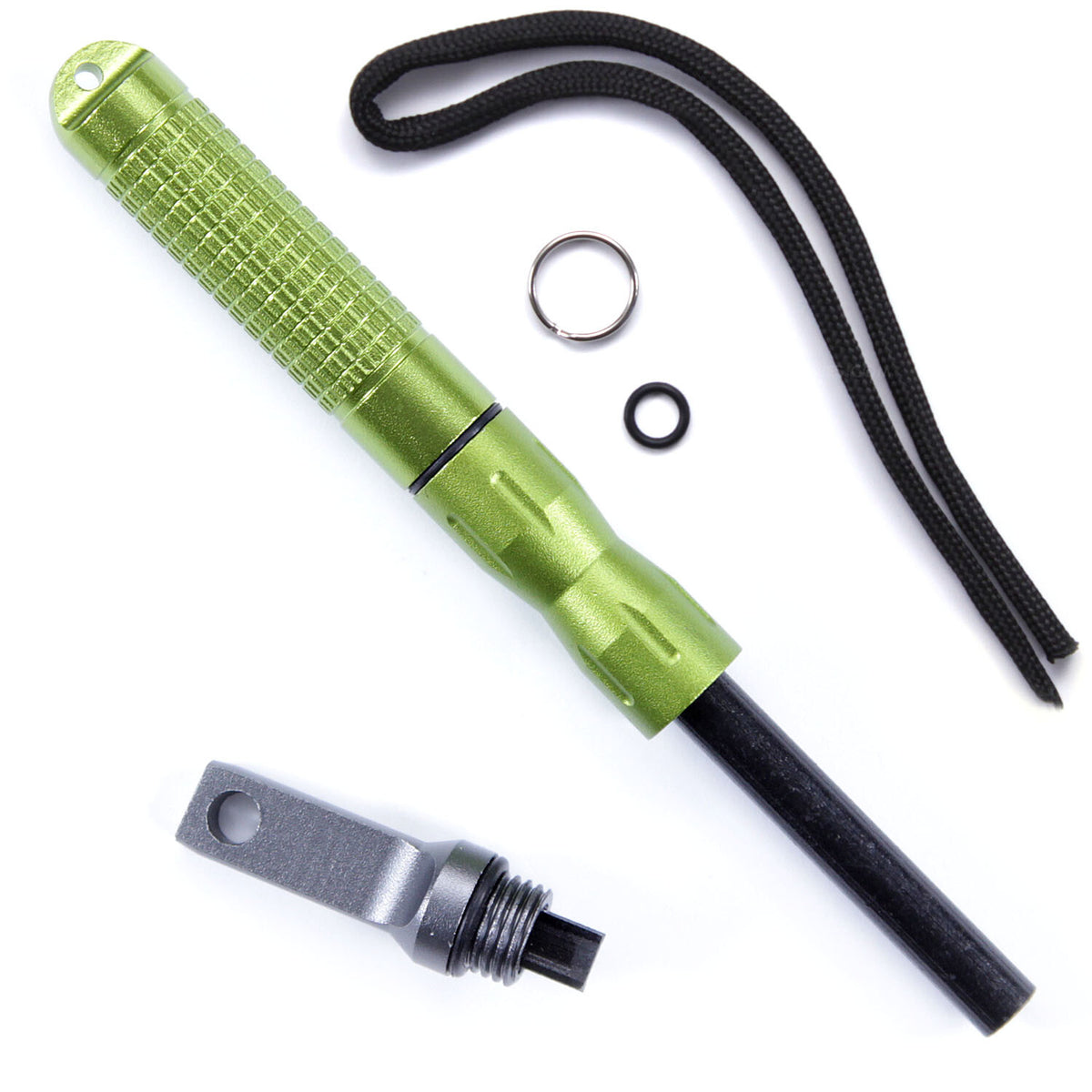 Fire Starter Kits with Lanyard - Ferrocerium for Camping, Survival, Power Outages