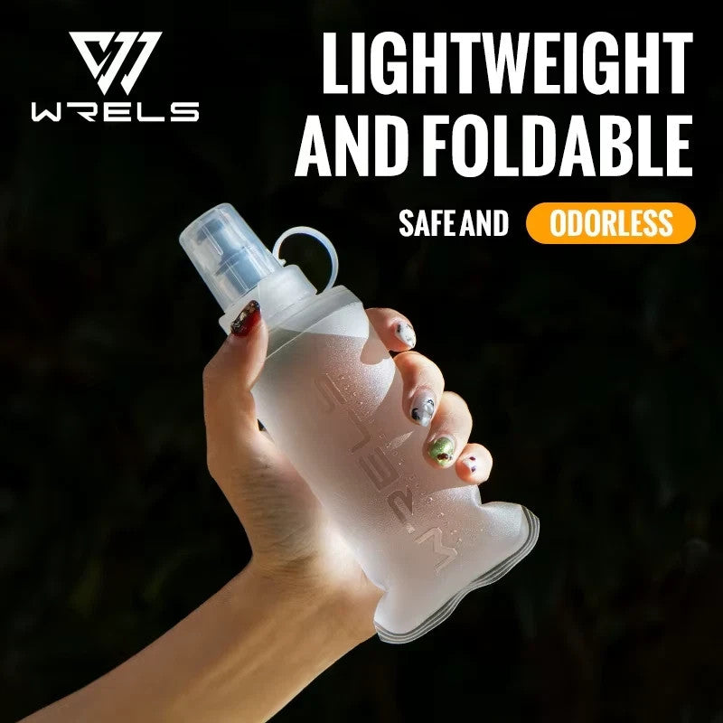 Collapsible Water Bottle 150ml-500ml BPA Free Outdoor Hydration Flask