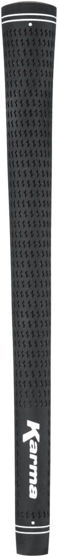Golf Club Grips Midsize Velour Black 13-Pack - Soft Rubber Replacement