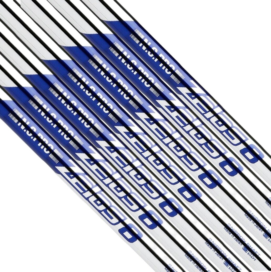 Golf Iron Shaft Bundle - Nippon N.S. Pro Zelos 8 .355" High-Performance Steel Shafts