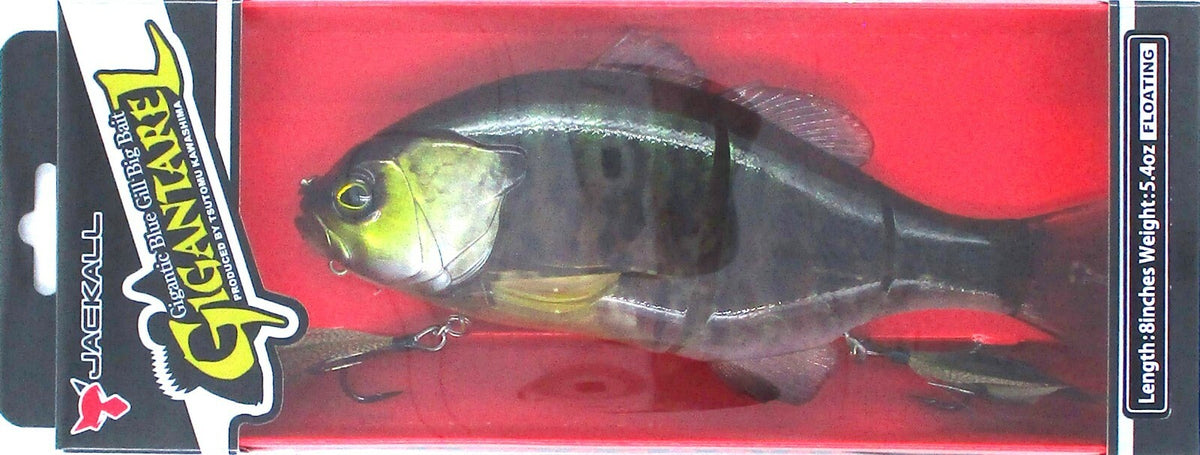 8-Inch Floating Jointed Swimbait - Large Bass Fishing Lure RT Ghost Gill