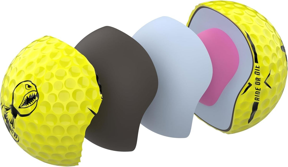 Golf Balls - 4-Piece High-Performance Distance Balls for All Skill Levels