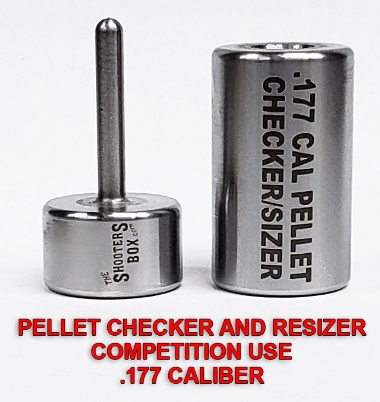Pellet Resizer Kit for .177 Cal Pellets Stainless Steel Precision Tool