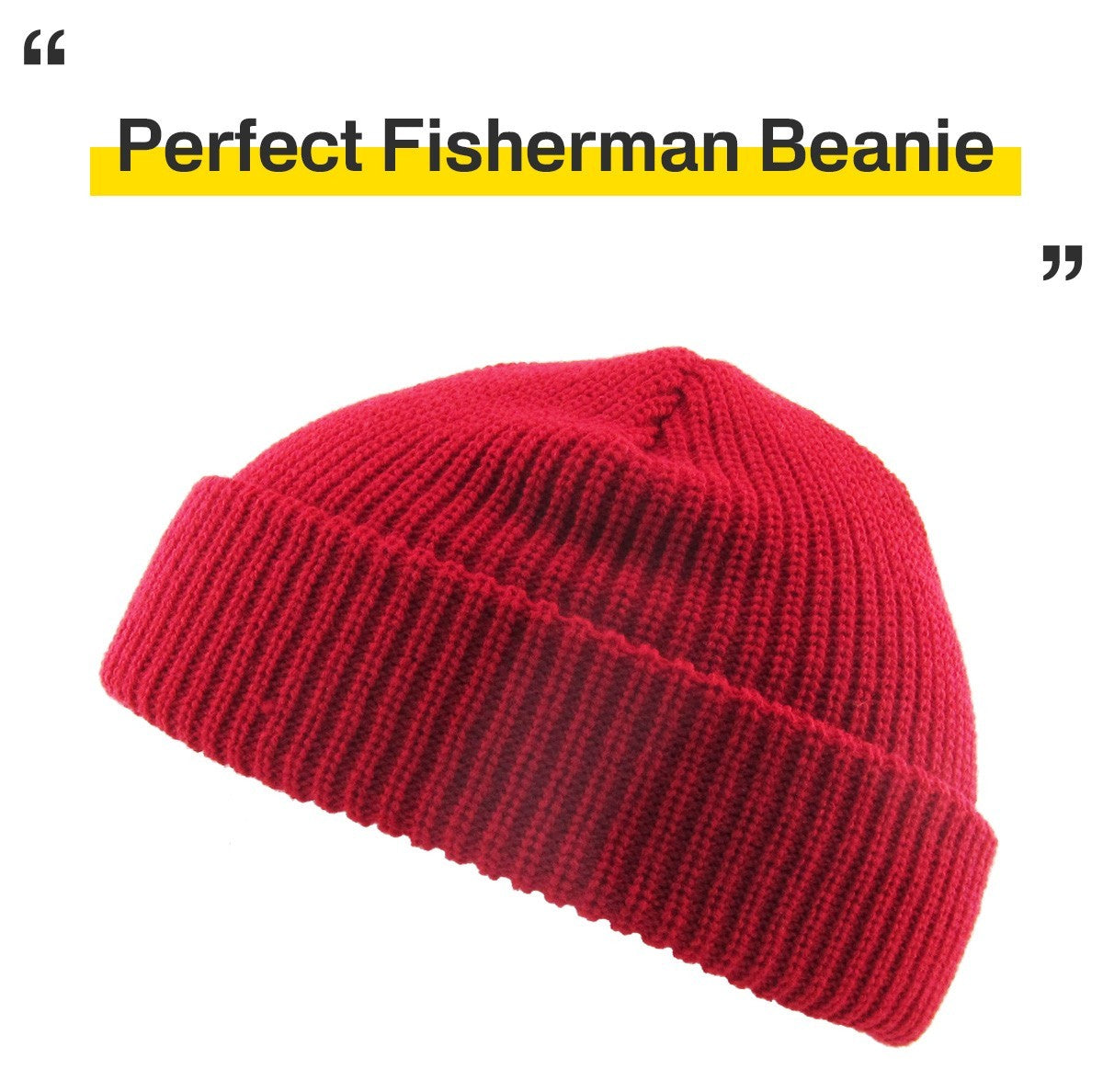 Warm Winter Knit Cuff Beanie Hat for Skiing and Outdoor Activities