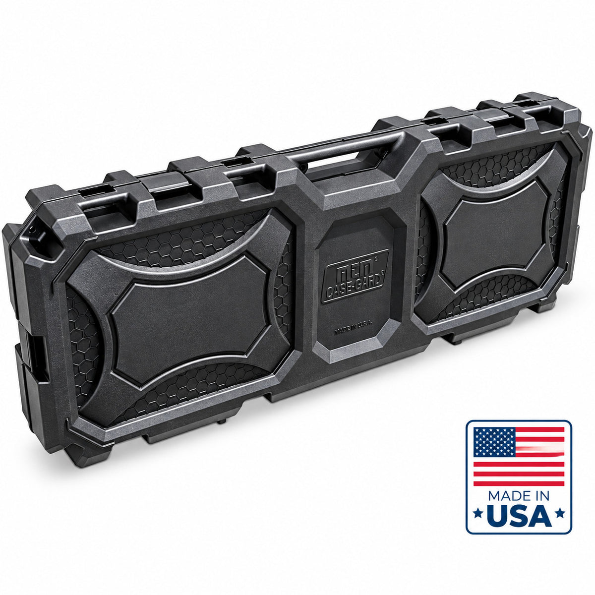 42-Inch Tactical Rifle Hard Case with Foam Lockable Storage USA Made