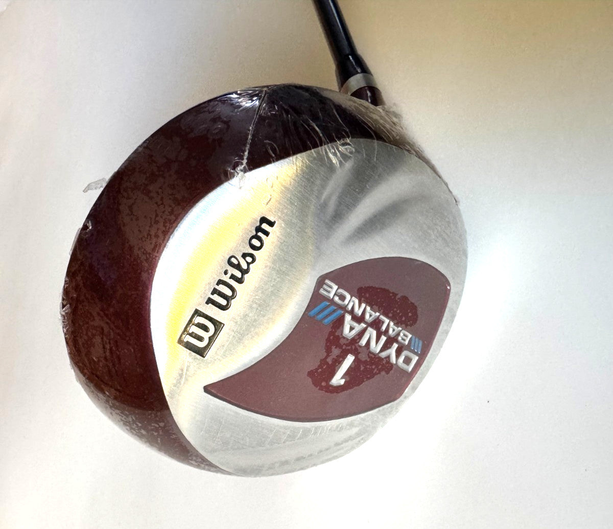 Wilson Dyna Balance Titanium Driver Golf Club Men's Flex Red LH - 3 Pack