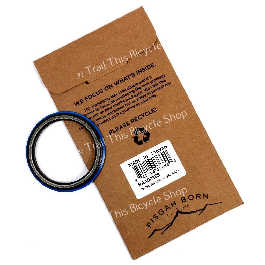 Cane Creek 52/40 1.5-Inch Steel Crown Race for Bicycle Headsets