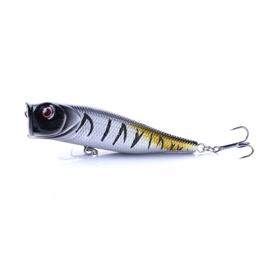 6-Pack Top Water Fishing Lures Crankbaits for Bass Freshwater Tackle