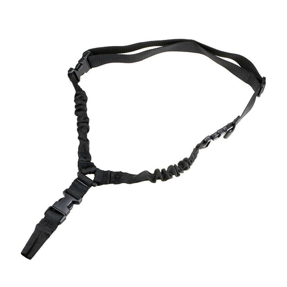 Heavy Duty Tactical Single Point Gun Sling with Quick Detach Buckle