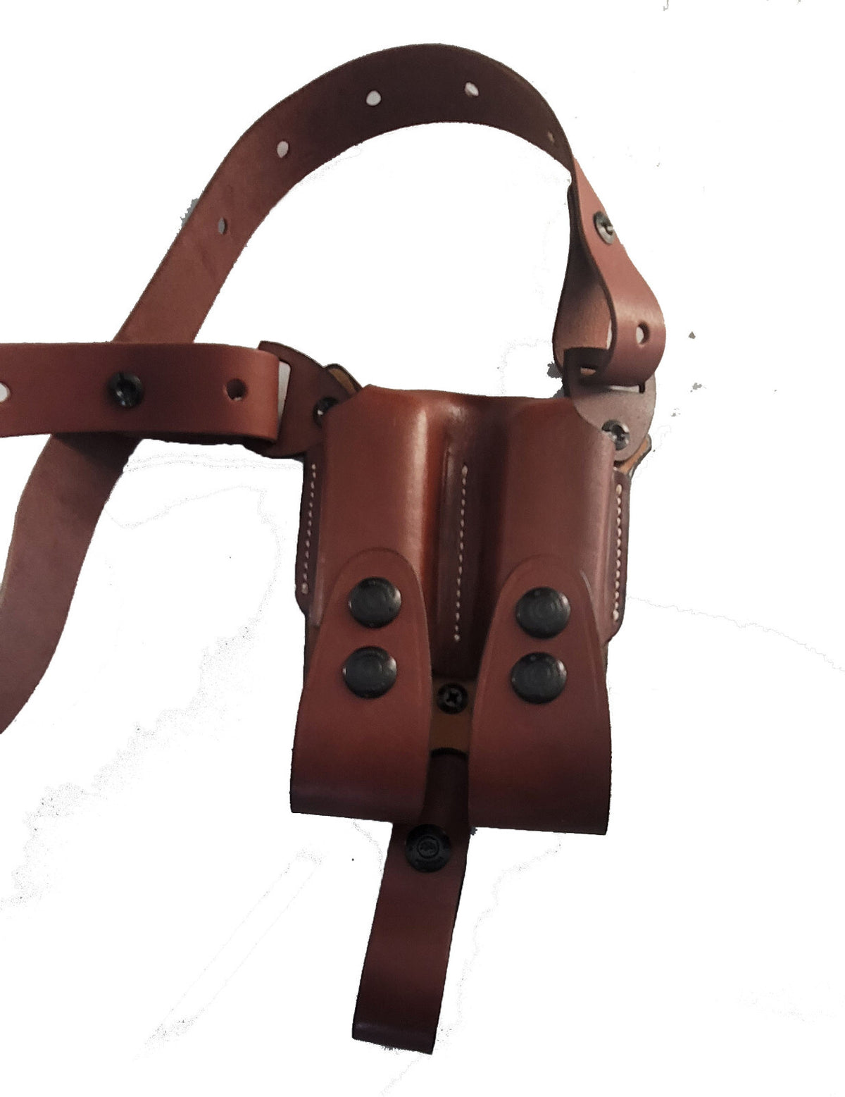 Armored Shoulder Holster for S&W 4506 645 1006 - Miami Vice Style
