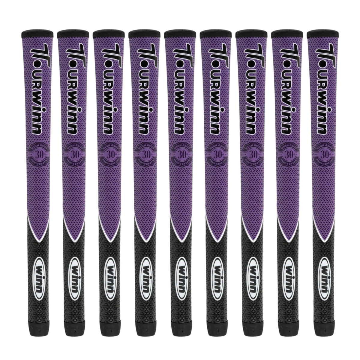 Golf Grip Set of 9 Winn Tourwinn Standard Size 52TWA-PB Swing Grips