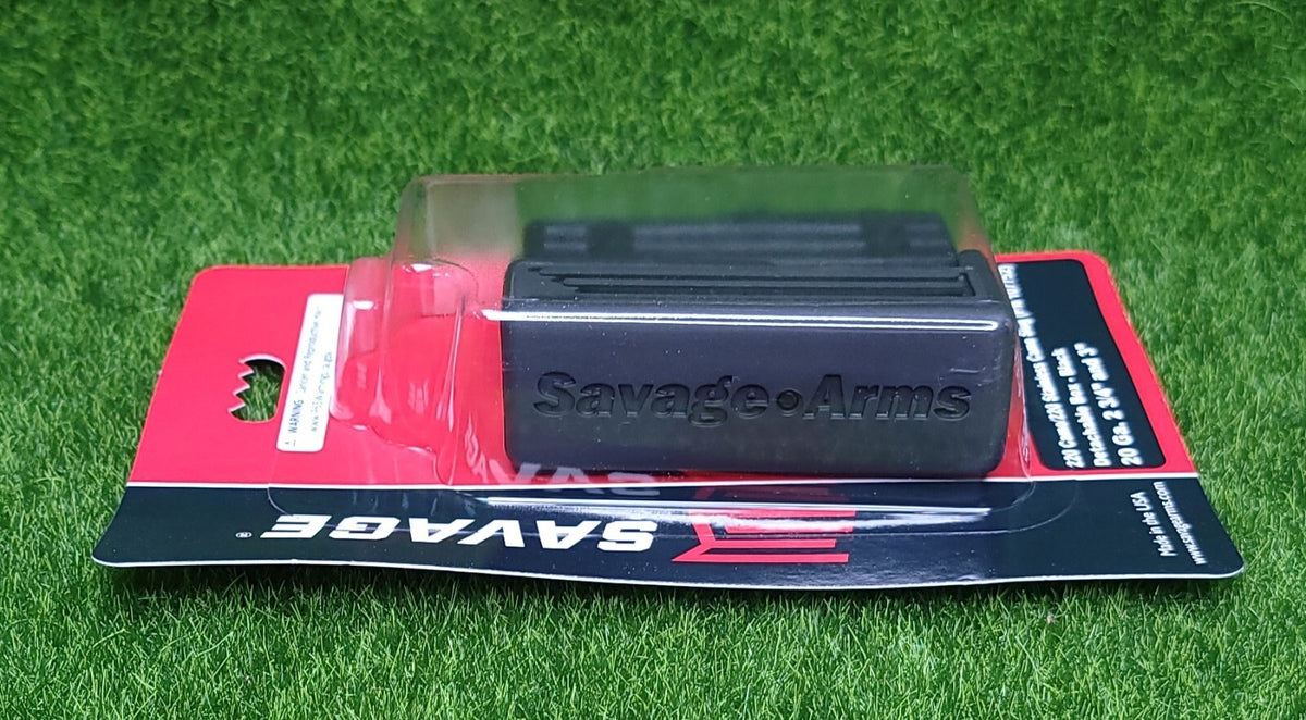Savage 220 Slug Gun Magazine Box 20 Gauge, 2-Round Capacity, Fits Camo & Stainless Models
