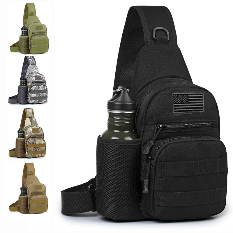 Men's Outdoor Tactical Shoulder Sling Backpack for Hiking Travel Sport