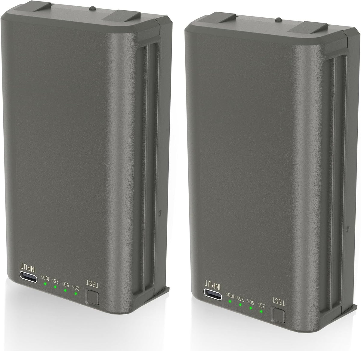 Rechargeable 6000mAh Battery Pack for Trail Cameras - 2 Pack
