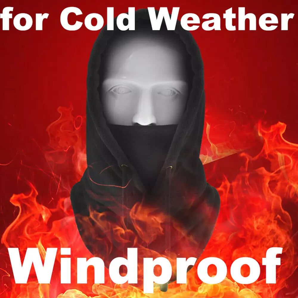 Windproof Soft Fleece Balaclava Ski Mask for Winter Sports Men Women