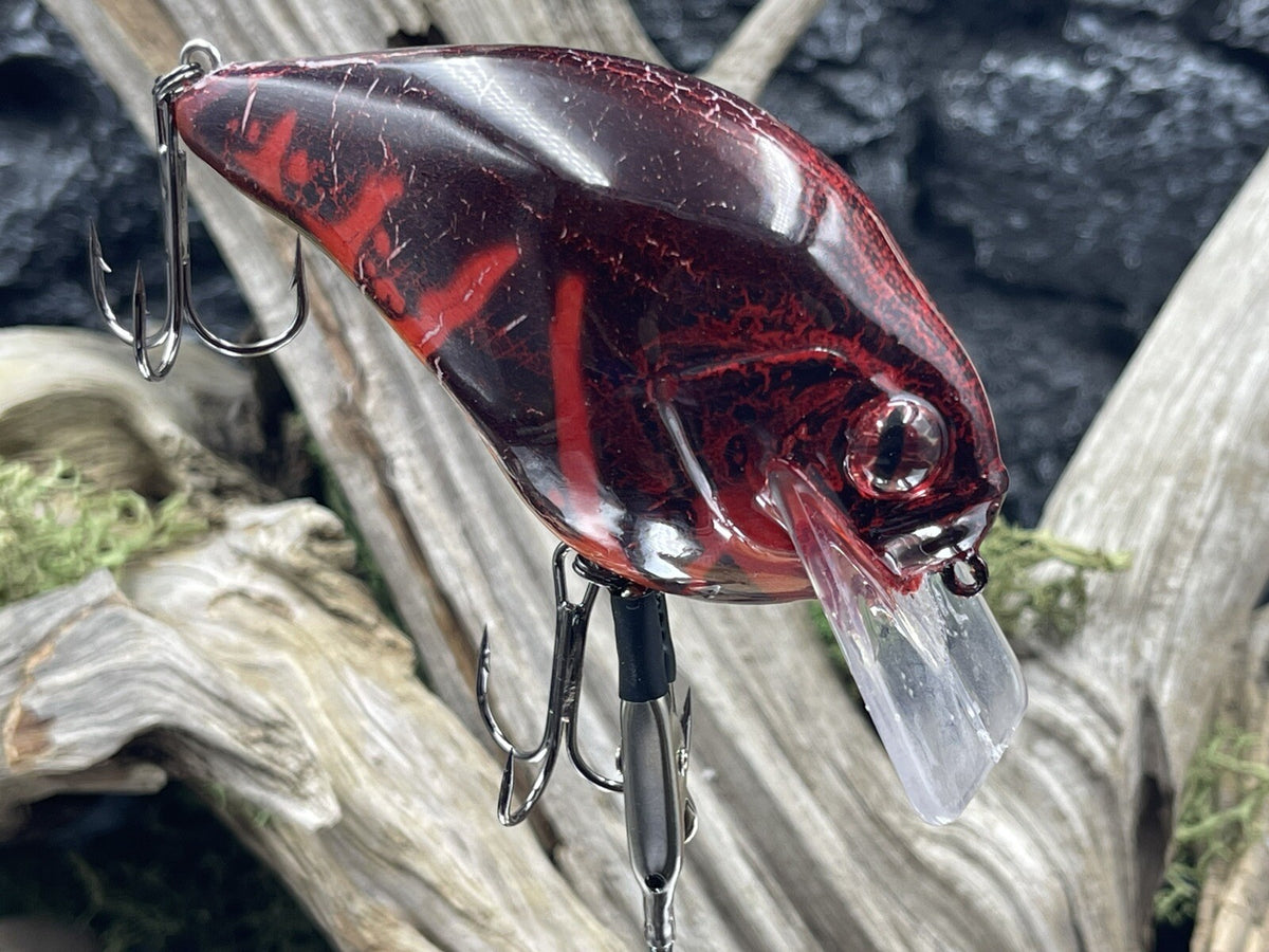 Mega 2.0 S-Crank Style Crankbait - Lord Vader Crawdad Fishing Lure