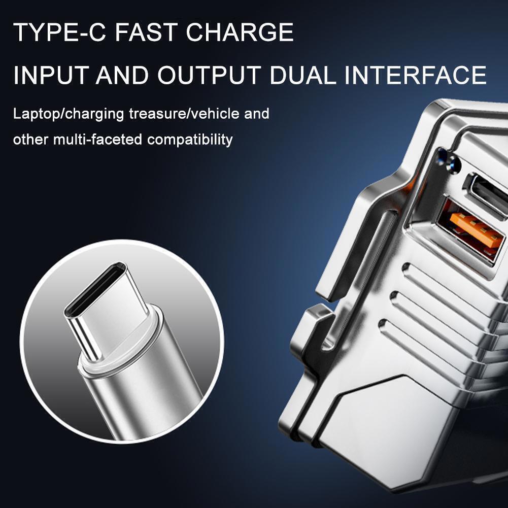 Rechargeable LED Headlamp Waterproof Outdoor Spotlight - High Power, Bright, USB Charging