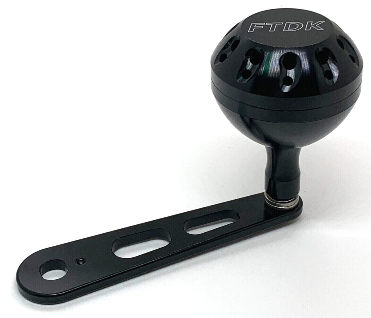 Fishing Reel Handle Kit with 47mm Knob for Saltwater Baitcasting Reels - Custom Aluminum
