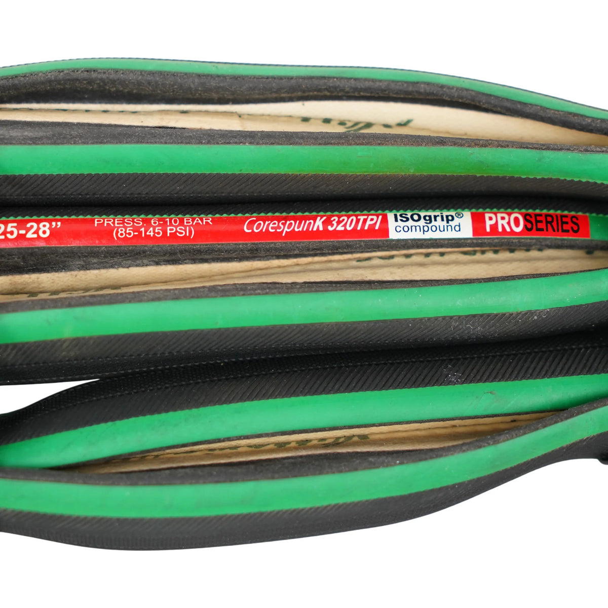 Refurbished 700x25-28c Tubular Road Bicycle Tire - Like-New Condition