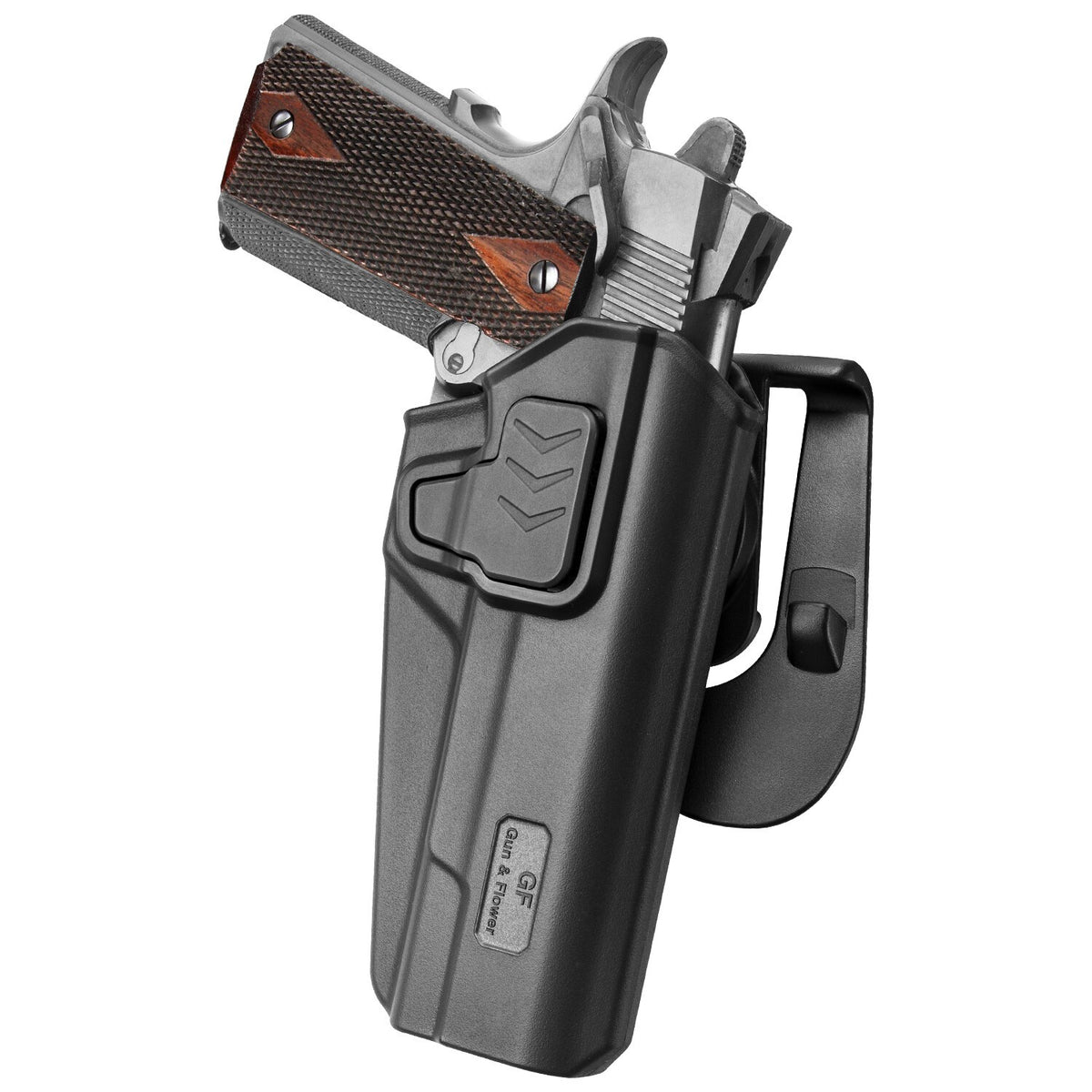 OWB Holster for 1911 Pistol - Compatible with Colt, Kimber, Springfield, RIA, Elite Force