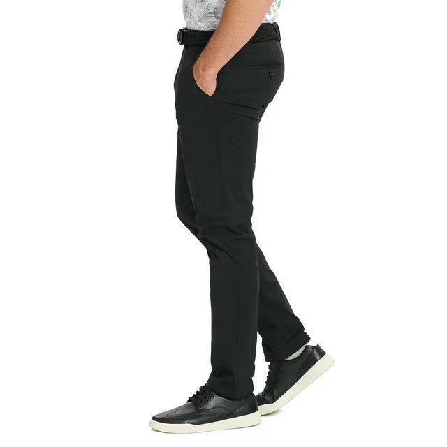 Men's Performance Golf Pant 40x30 Black - Comfortable Polyester Activewear