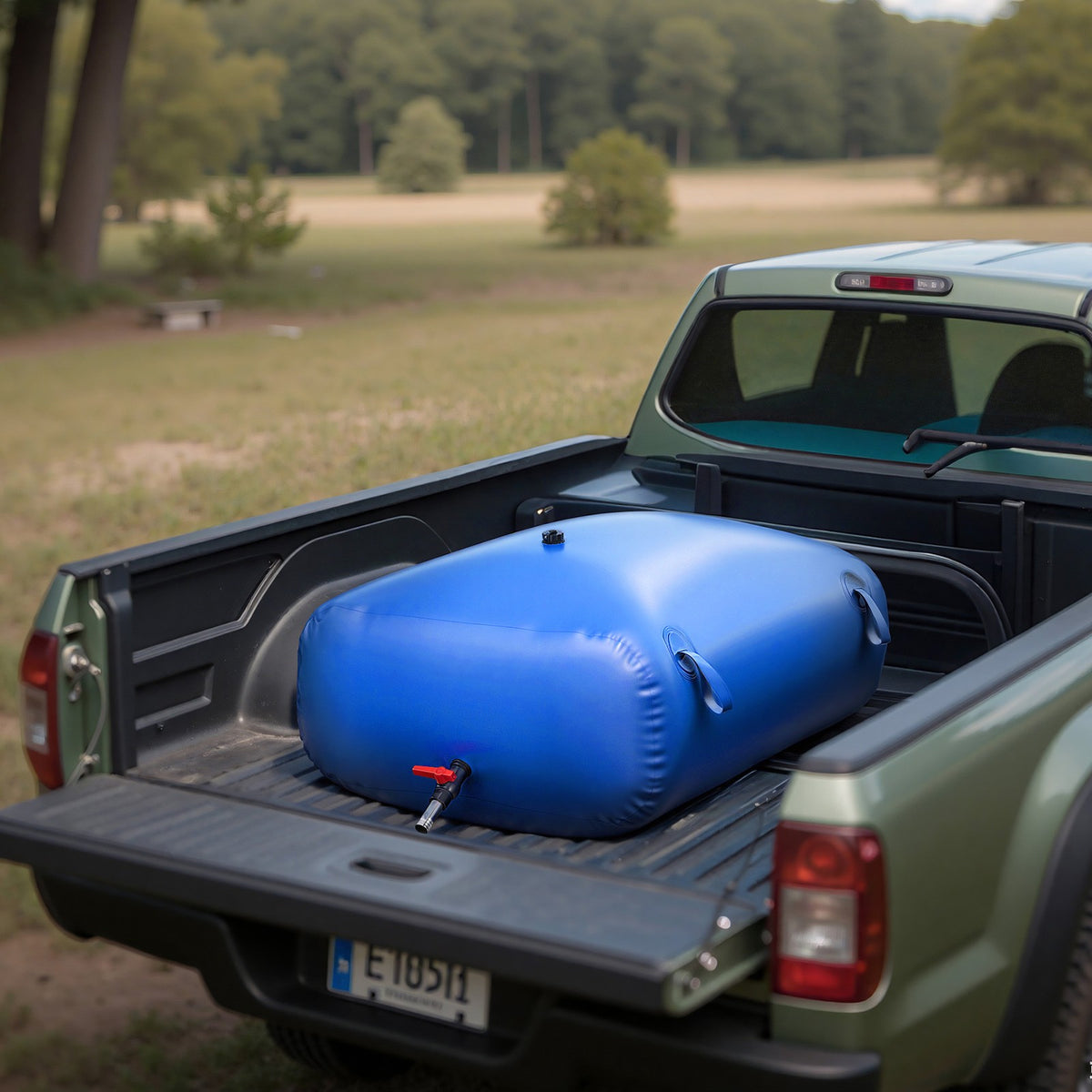 87.2 Gallon Foldable Water Storage Bladder with PVC Reservoir Bag