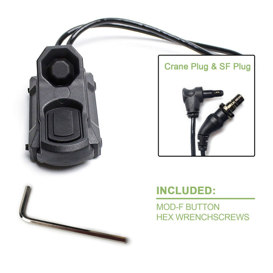 Tactical Dual Button Pressure Switch for Laser and Light Control