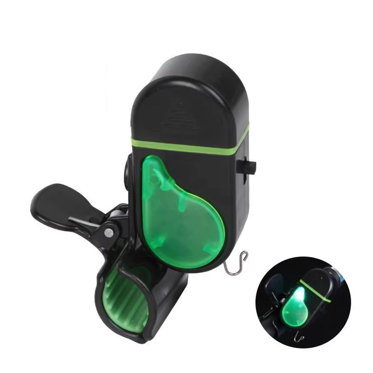 4 Pack Electronic Fishing Bite Alarms with LED Light and Sound Alert